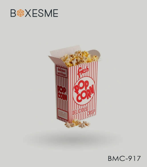 Red and White Popcorn Boxes